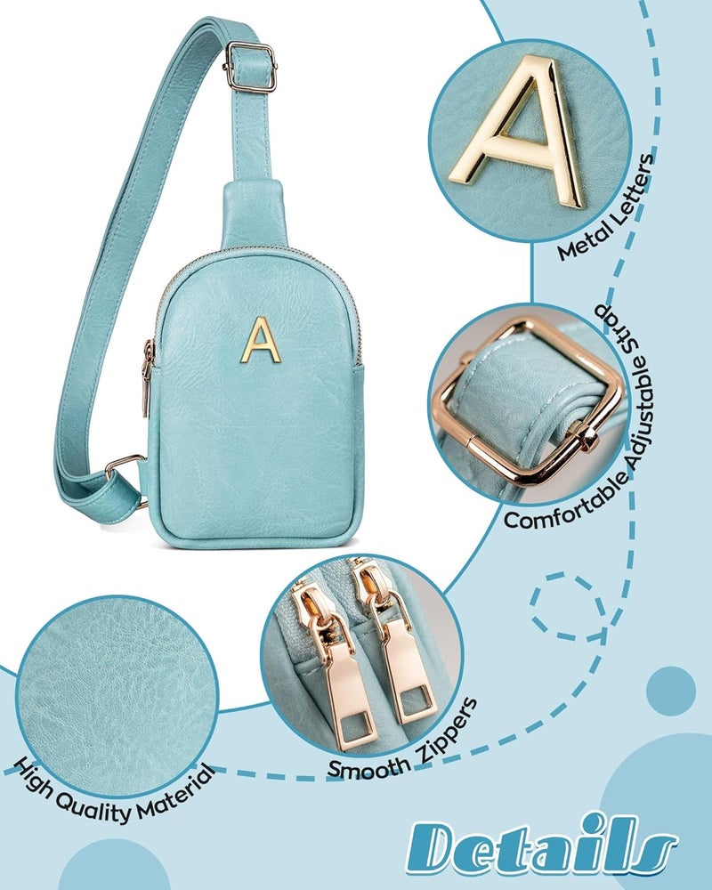 Freesya Store Valentines Day Gifts for 8 9 10 11 12 13 14 15 16 Year Old Girl, Initial Crossbody Bag for Girls, Birthday Gifts for Daughter Granddaughter, Tween Teen Girls Trendy Stuff, 5th 8th Grade Gift - Image 3